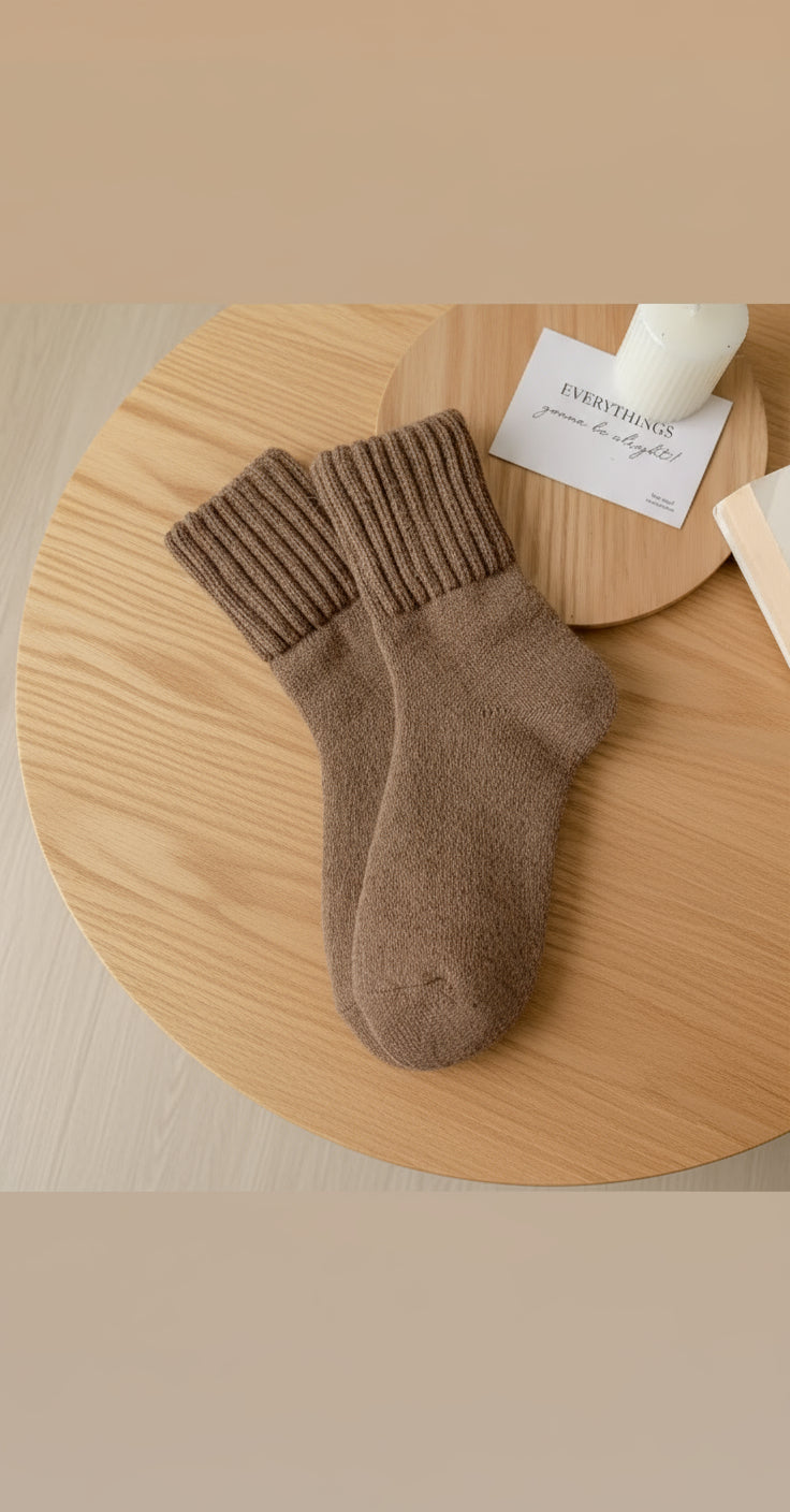 Thick Wool Plush Socks