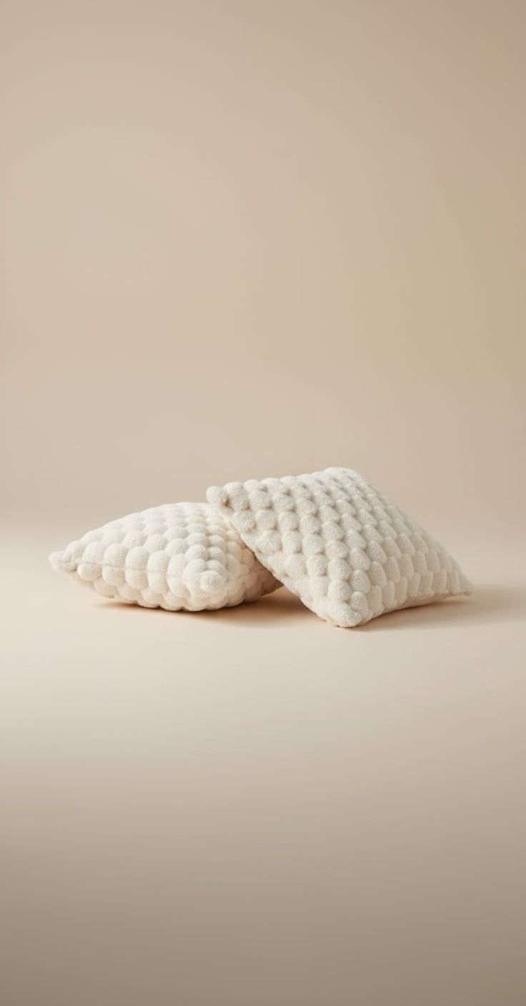 3D Plush Pillow Cover