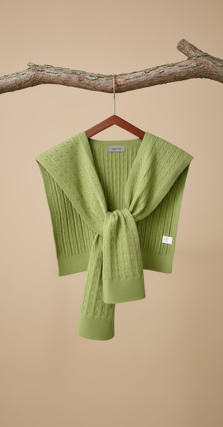 The Embrace Korean-Style Knit Collar