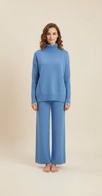 The Cashmere Turtleneck Set