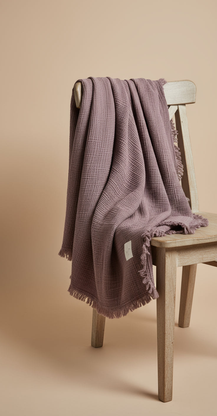 Soft Cotton Gauze Throw Blanket