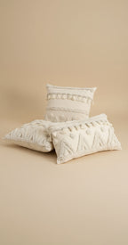 Boho Tufted Tassel Pillow Cover