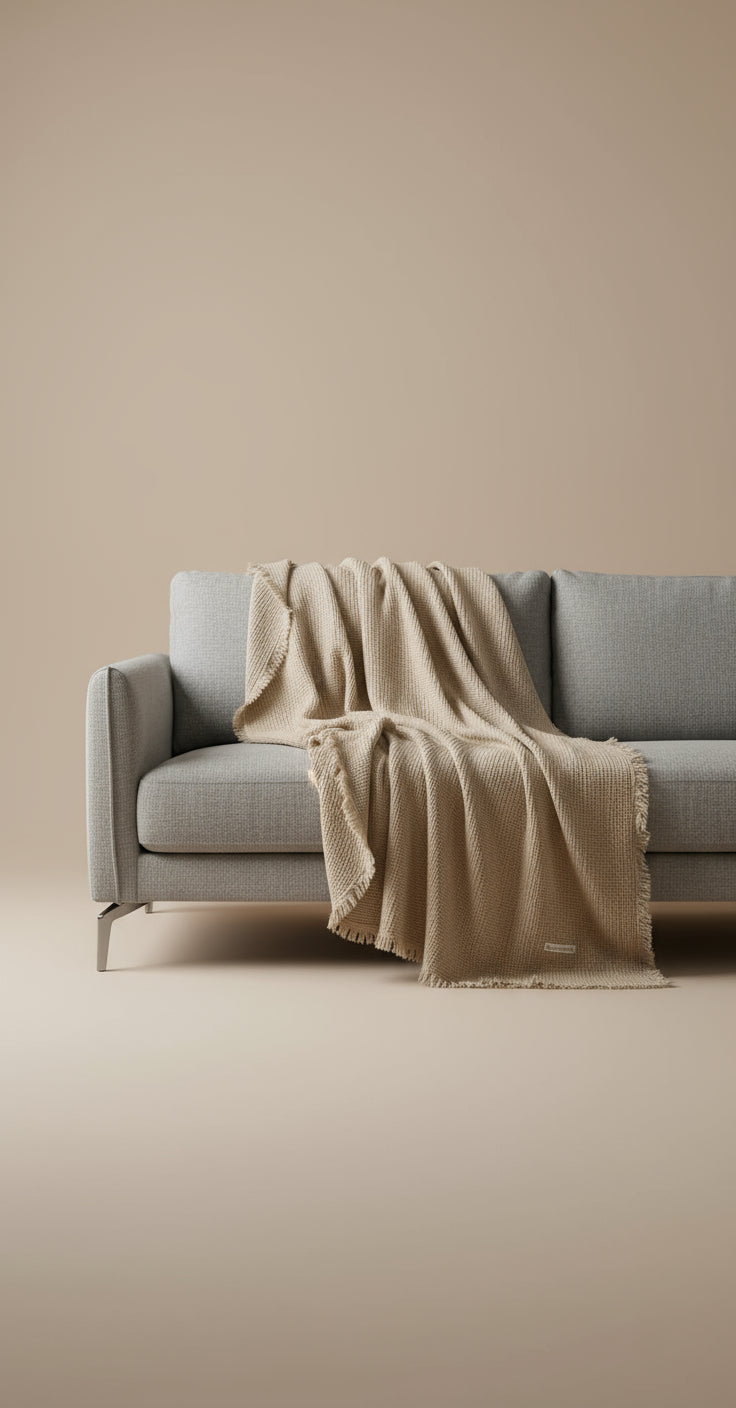 Japanese Waffle Gauze Throw