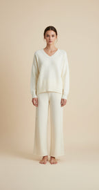 Twist Knit Cashmere Lounge Set