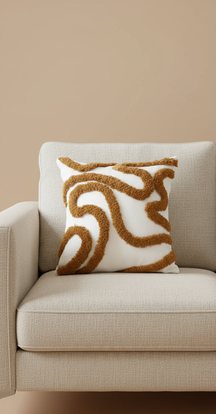 Vintage Nordic Pillow Cover