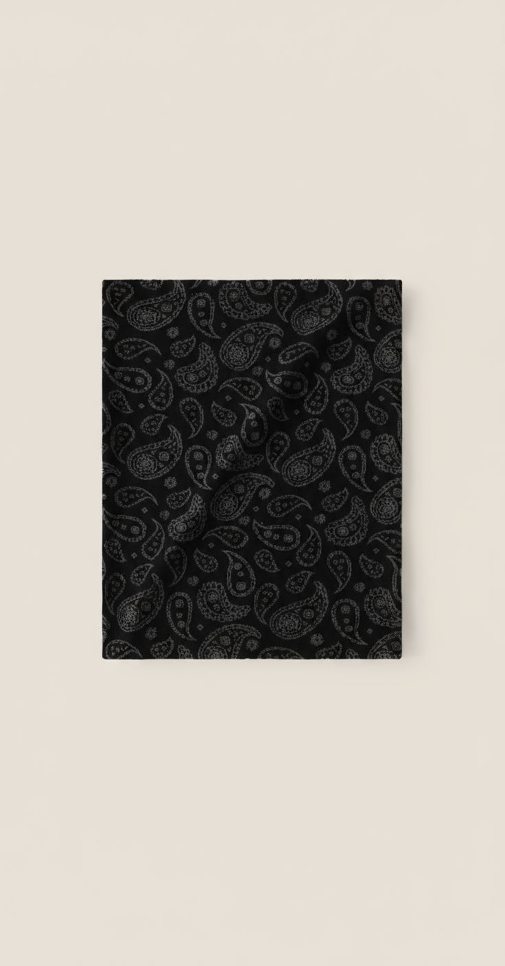 Paisley Knit Neck Warmer