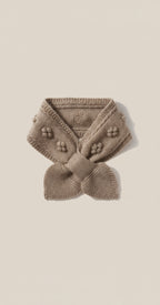 Cashmere Knitted Bow Scarf