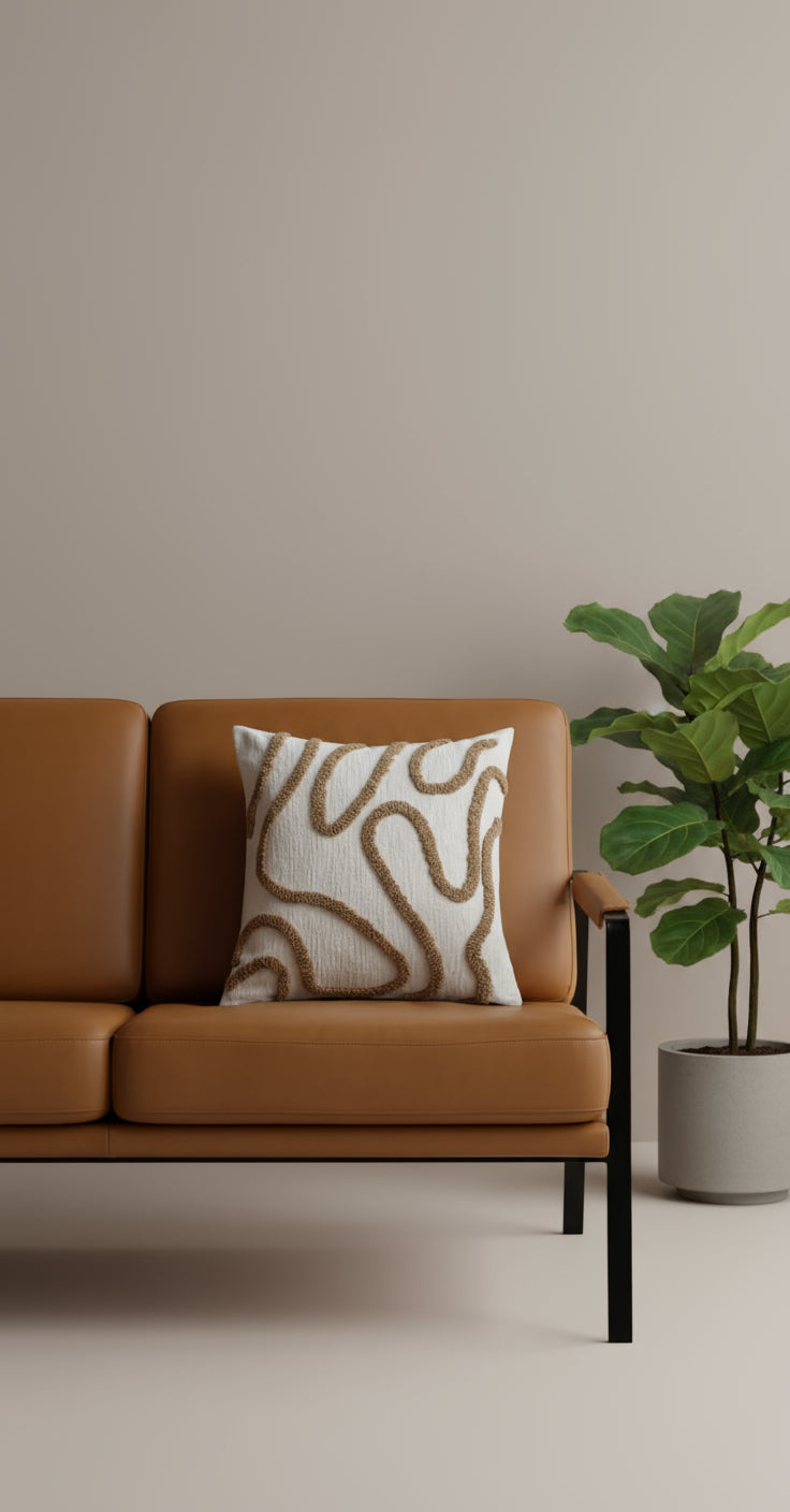 Boho Chenille Pillow Cover