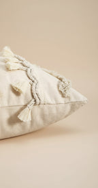 Boho Tufted Tassel Pillow Cover