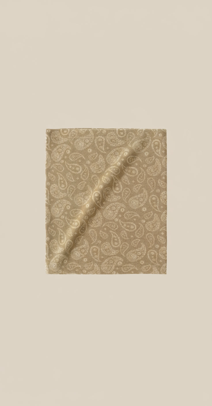 Paisley Knit Neck Warmer