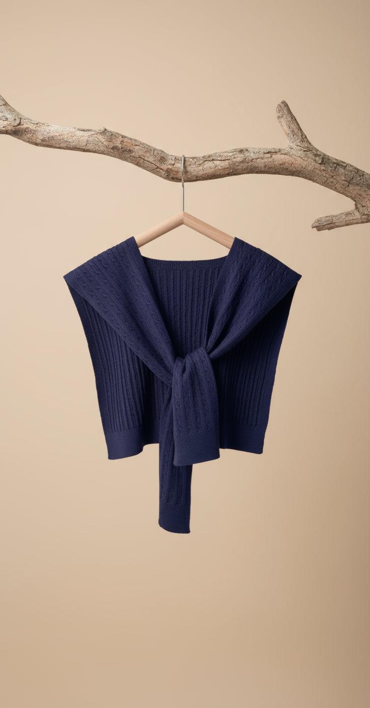 The Embrace Korean-Style Knit Collar