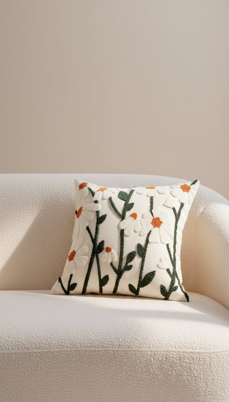 Vintage Nordic Pillow Cover