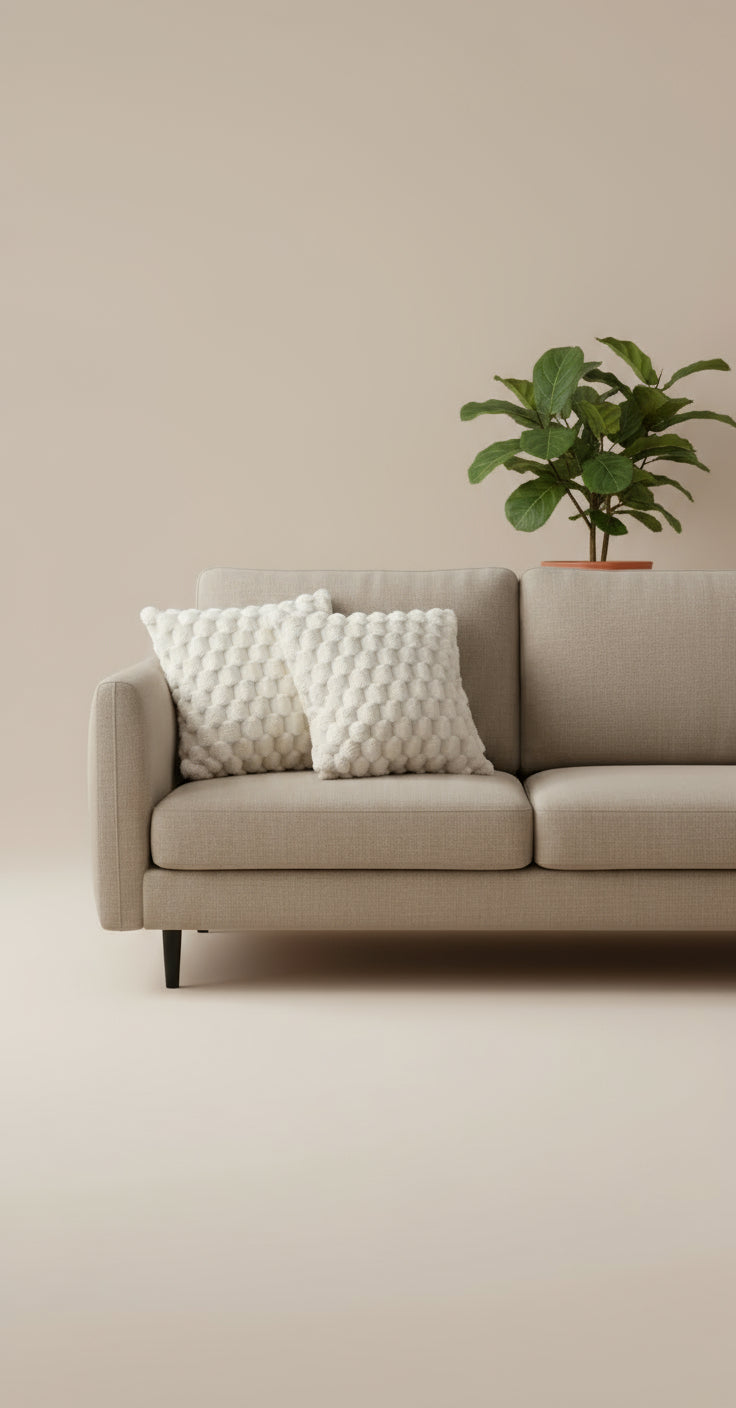 3D Plush Pillow Cover