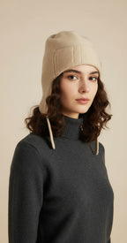 Textured Knit Winter Hat