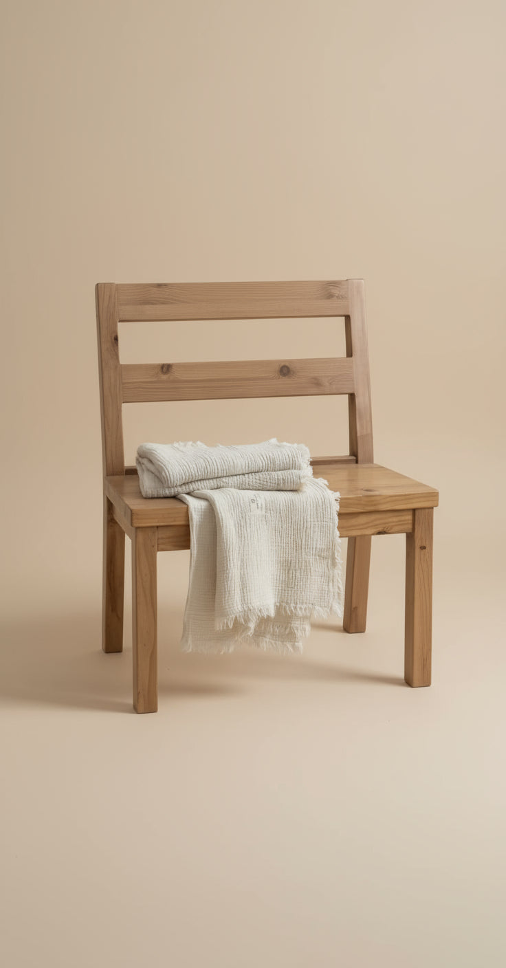 Soft Cotton Gauze Throw Blanket