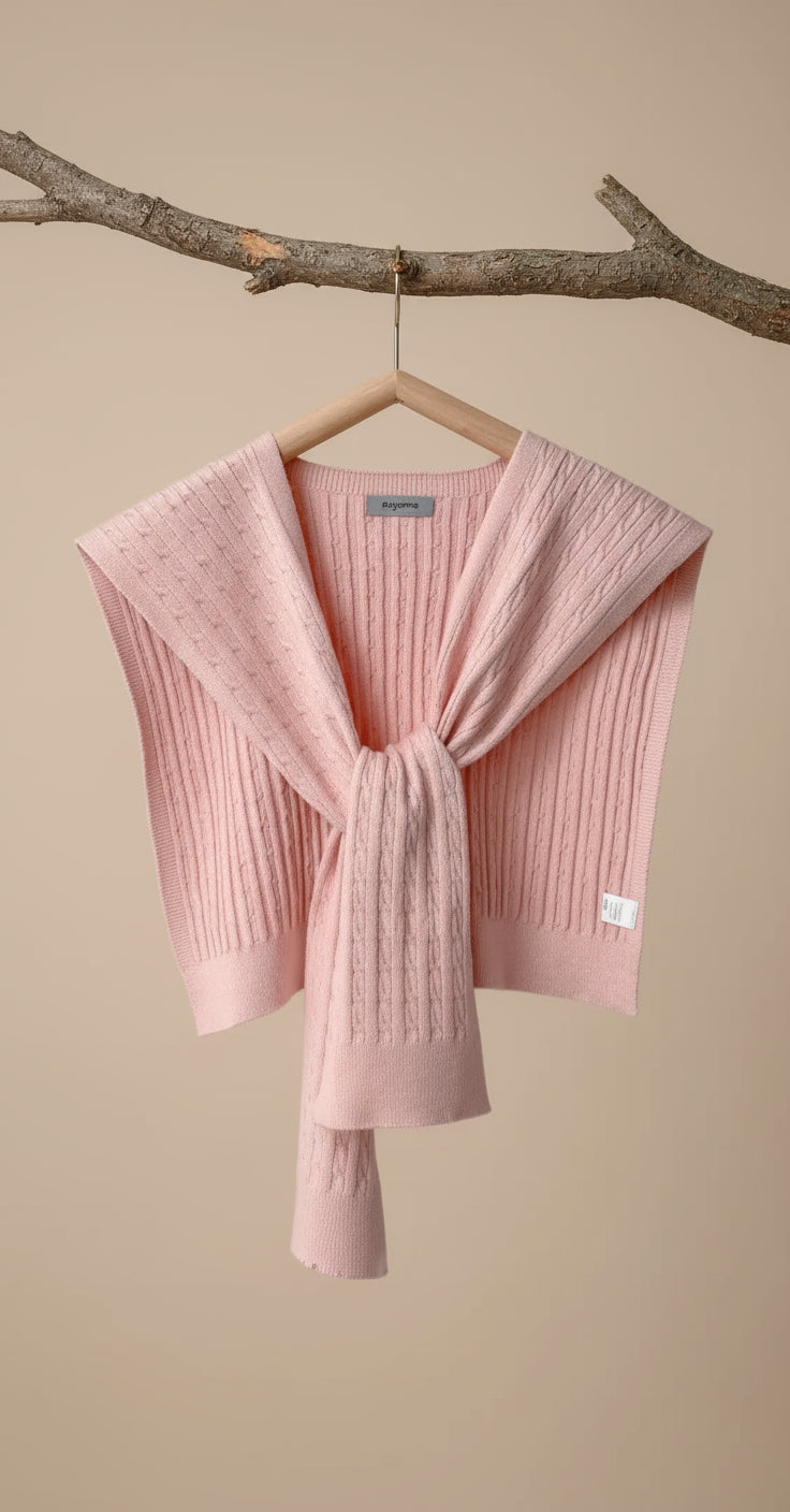 The Embrace Korean-Style Knit Collar