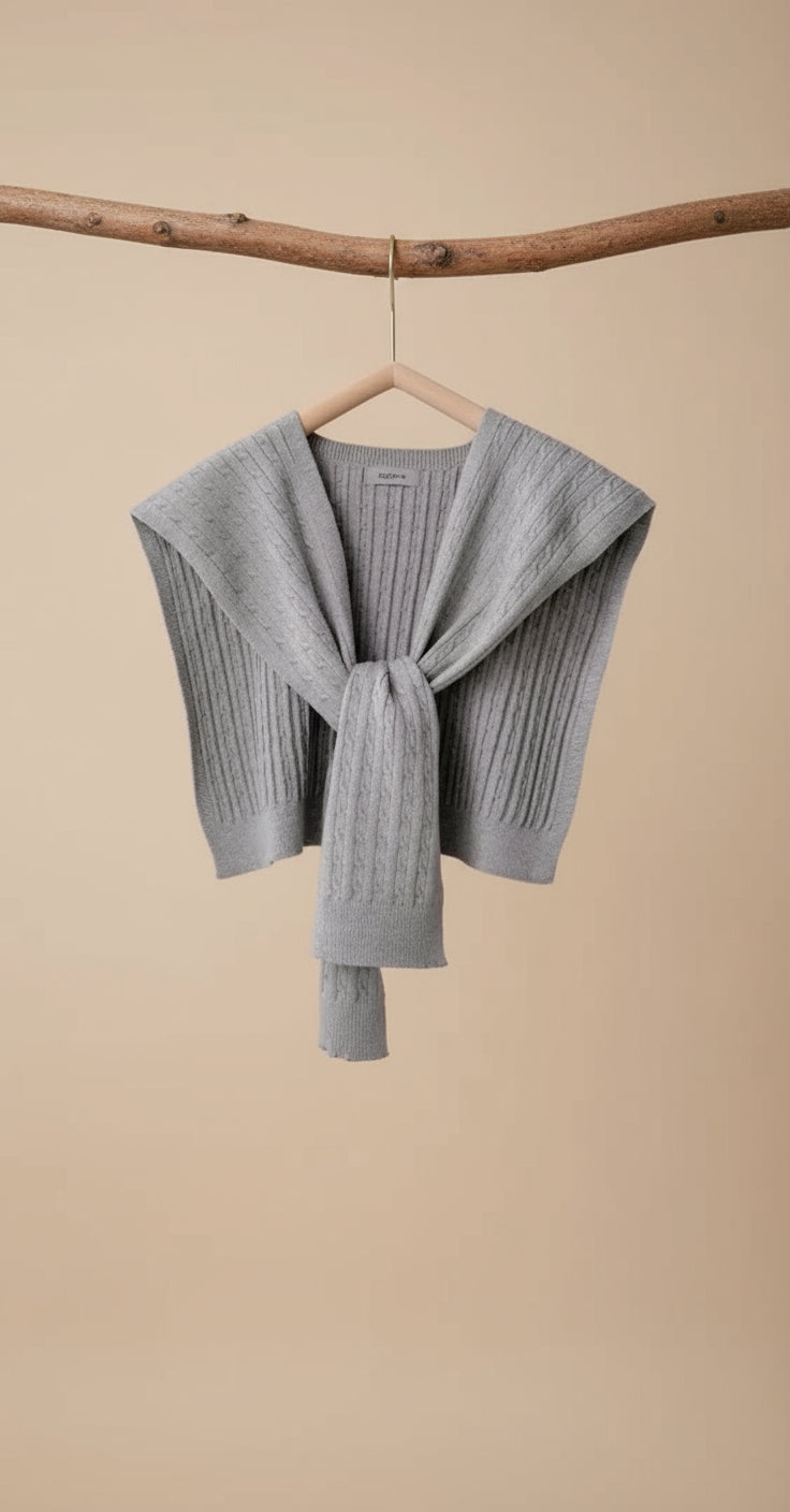 The Embrace Korean-Style Knit Collar