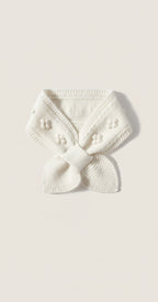 Cashmere Knitted Bow Scarf