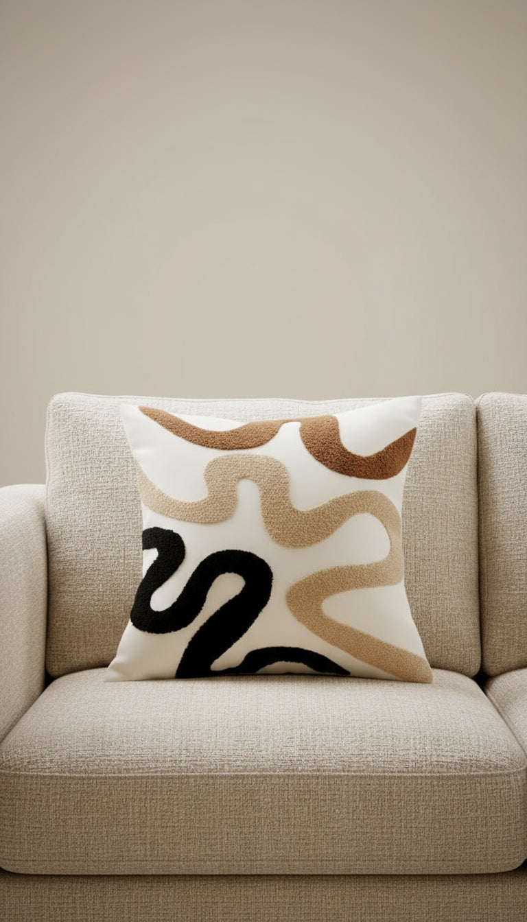 Vintage Nordic Pillow Cover