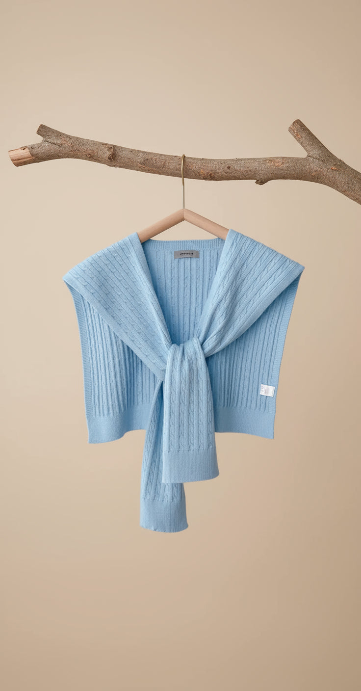 The Embrace Korean-Style Knit Collar