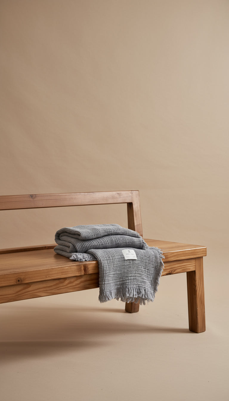 Soft Cotton Gauze Throw Blanket