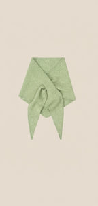 Textured Knit Triangle Scarf