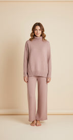 The Cashmere Turtleneck Set