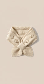 Cashmere Knitted Bow Scarf